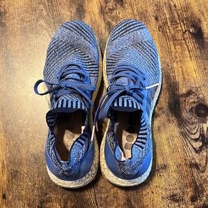Blue Adidas Ultra Boost x Running Shoes